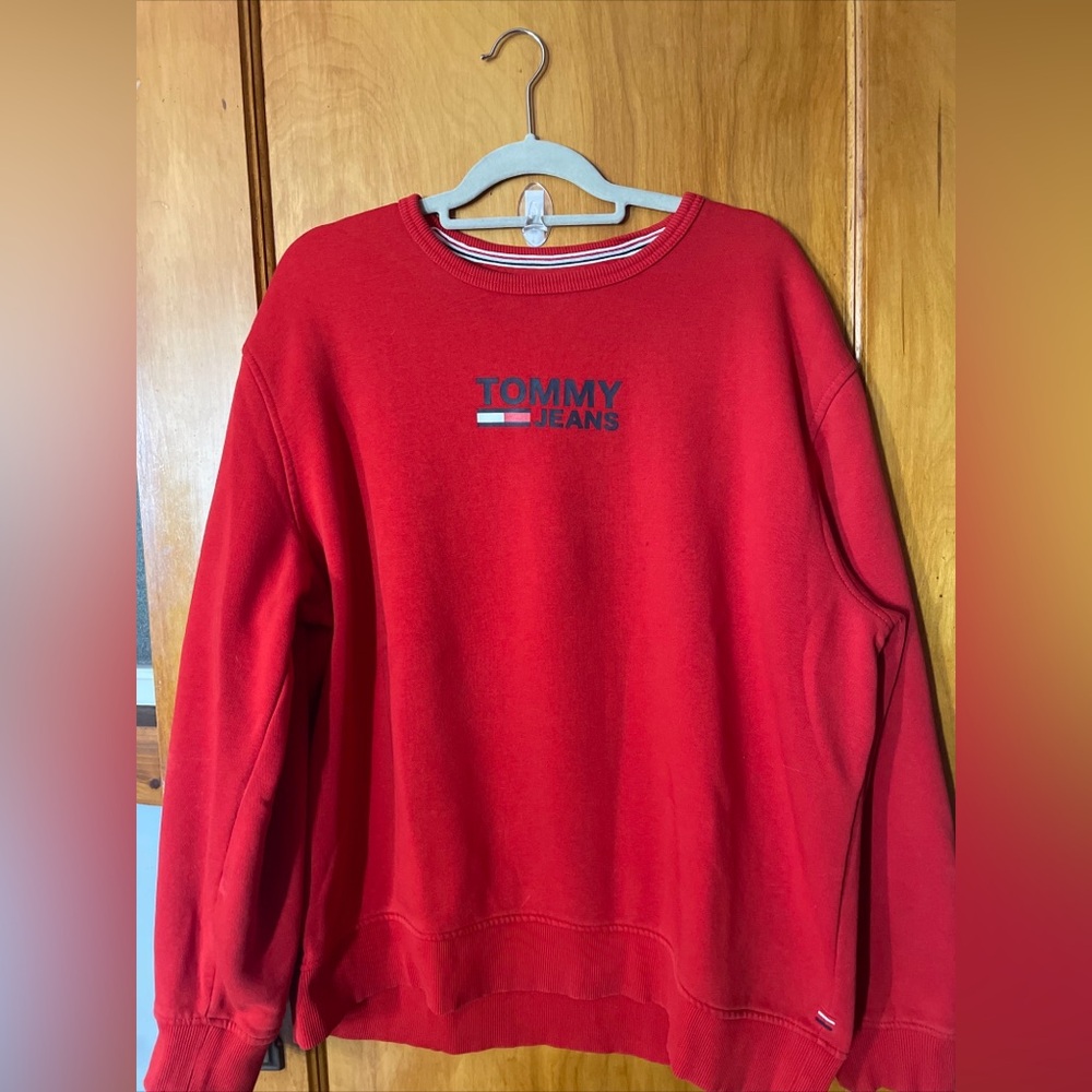 Men’s Tommy Hilfiger Tommy jeans XL sweatshirt VGUC!!‎